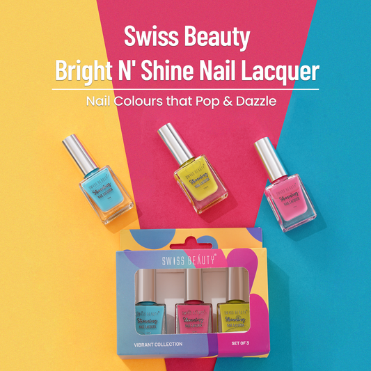 Bright n' Shine Set Of 3 Nail Laquer